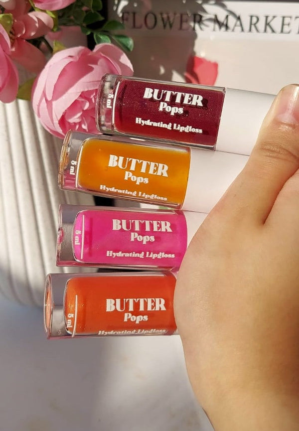 Organic Nourishing Lip Glosses - High Pigment, High Shine.